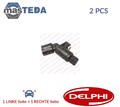SS10308 ABS SENSOR DREHZAHLFÜHLER VORNE DELPHI 2PCS FÜR AUDI TT,A3,8L1,8N3,8N9