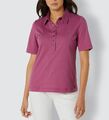 Creation L by Heine Pima-Baumwoll-Poloshirt Knopfverschluss Hemdkragen 351123