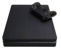 Sony PlayStation 4 Slim 1TB Spielekonsole - Jet Black + Controller inkl. 2Spiele