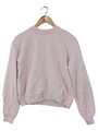 NA-KD Damen Pullover Rosa Gr. S Basic Sweatshirt Baumwolle Rippstrick Casual