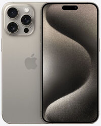 APPLE iPhone 15 Pro Max 5G 256 GB 6,7 Zoll 48 MP titan natur MU793ZD/A B-Ware