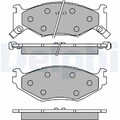 DELPHI LP891 Bremsbeläge Satz Bremsklötze Vorne für CHRYSLER VOYAGER IV (RG, RS)