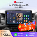 Für VW Multivan T5 1+32G carplay Android13 Autoradio GPS SWC RDS WIFI BT DAB FM