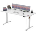Gunji Höhenverstellbarer Schreibtisch Stehschreibtisch Elektrisch 140x70cm