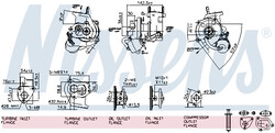 NISSENS 93030 Lader, Aufladung für FIAT,LANCIA,OPEL,VAUXHALL