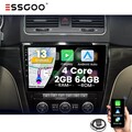 10'' Autoradio Android 15 Apple Carplay GPS NAVI RDS Für Skoda Yeti 5L 2008-2013