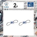 2x ORIGINAL® Dt Spare Parts Keilriemen für VW PASSAT B3/B4 Variant PASSAT