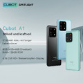 Cubot A1 8GB+128GB Smartphone Ohne Vertrag 4G Dual Sim Android 13 Handy Face ID