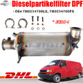 Neu Dieselpartikelfilter DPF für VW T5 2.5 TDI BNZ BPC 131PS 174PS DHL Versand