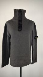 Stone Island Flagge Logo Pullover Frau Gr. L Italy Vintage Retro
