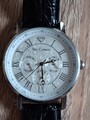 Yves Camani Armbanduhr mit Lederarmband 3ATM 