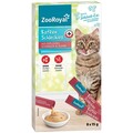 ZooRoyal Katzenschleckies mit Huhn und Schinken 5×8x15g(40 Beutel) Katzenfutter