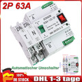 Dual Netzteil 63A 2P Automatischer Umschalter Leistungschalter Transferschalter