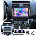 Für Mazda 6 GH GG 2007-2012 2G+64GB Carplay Autoradio Android 13.0 GPS Navi +Kam