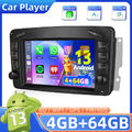 Für Benz W203 Vito W639 W168 Vaneo W209 W210 4G+64G Carplay Autoradio Android 13