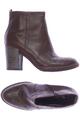 Tamaris Stiefelette Damen Ankle Boots Booties Gr. EU 36 Leder Braun #lha603p