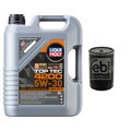 FEBI BILSTEIN Ölfilter 5L Liqui Moly Top Tec 4200 5W-30 für VW Golf VI 5K1 1.6