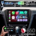 10" DAB+ 8Core 4+64GB CarPlay Android15 Autoradio Für VW Passat B8 Navi WIFI RDS