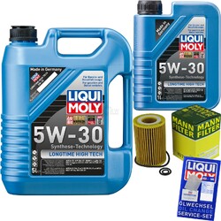 INSPEKTIONSKIT FILTER LIQUI MOLY ÖL 6L 5W-30 für Honda CR-V IV RM_ 2.2i-DTEC