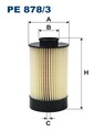 FILTRON Kraftstofffilter PE 878/3 Filtereinsatz für DAILY IVECO YAMAHA IRISBUS 4