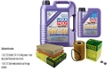 MANN Inspektionspaket 6 L LIQUI MOLY Leichtlauf High Tech 5W-40 für BMW 3er E46