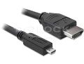 DELOCK Kabel High Speed HDMI mit Ethernet A/D Stecker/Stecker 2m