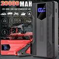 20000mAh Auto KFZ Starthilfe Jump Starter Ladegerät Booster PKW 12V Power Bank