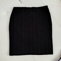 Damen Rock Gr.S Schwarz