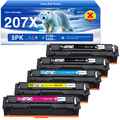 XXL Toner für HP 207A/207X Color LaserJet Pro MFP M283fdw M282nw M255dw M255nw
