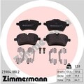 ZIMMERMANN 23984.180.2 Bremsbelagsatz, Scheibenbremse für MINI
