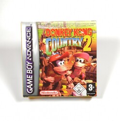 Donkey Kong Country 2 OVP - Nintendo GameBoy Advance - guter Zustand