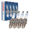 4x BOSCH 0242240593 FR6DC+ Zündkerze für AUDI BMW PSA MERCEDES OPEL RENAULT VW