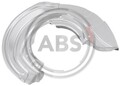A.B.S. Spritzblech Bremsscheibe Ankerblech Abdeckung Vorne links 11114