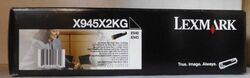Original Lexmark X945X2KG Toner black für X940 X945  High Capacity  Karton C