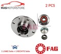 RADLAGERSATZ RADLAGER SATZ PAAR FAG 713 6448 40 2PCS P FÜR VAUXHALL CORSA III