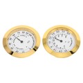  2 Pcs Feuchte Meßgerät Luftfeuchtigkeitsmesser Innen Runde Hygrometer