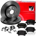 brembo BREMSSCHEIBEN 310mm + BELÄGE HINTEN für AUDI TT 8J Coupe 8J3 Roadster 8J9