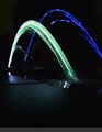 Oase Water Jet Lightning LED —beleuchtete Wasserbögen design Leuchte Wasserspiel