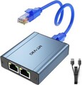 MT-VIKI LAN Switch 1 auf 3 LAN Splitter 3 Port RJ45 Netzwerkverteiler Netzwerk
