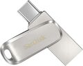 SanDisk 128GB Ultra Dual Drive Luxe USB Typ C & USB Typ A 400MB/s Ganzmetall