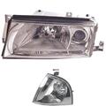 Halogen Scheinwerfer rechts für Skoda OCTAVIA 1U2 09.96-12.10 mit Blinker
