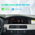 Bildschirm Hohe Leistung fürBMW E60/E61/E90/E91/E92/E93 CarPlay Android Auto SWC
