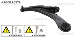 Querlenker Dreieckslenker TRISCAN 8500 25578 für RENAULT CLIO 4 ZOE TCe BHNF LPG