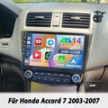 Für Honda Accord 7 VII 2003-2007 Android 14.0 Autoradio GPS Navi DAB+ Carplay FM