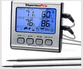 ThermoPro TP-17 Digitales Bratenthermometer - Silber