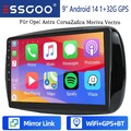 Für Mercedes Benz Smart Forfour Fortwo 453 Android14 Apple Carplay Autoradio RDS