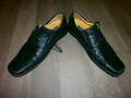 Bugatti SOFTLINE Halbschuh  Gr. 42 Business Echt Leder elegante Schnürschuhe