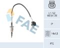 FAE (68052) Abgastemperatursensor Abgassensor für MERCEDES-BENZ