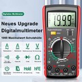 Profi Digital Multimeter Messgerät Voltmeter Strom Amperemeter Kapazität Prüfer