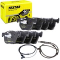 TEXTAR Bremsbeläge WAKO Satz für BMW X5 F15 X6 F16 Vorne Bremsscheiben 348mm